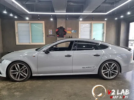 부산 랩핑 드라마틱한 변신 아우디 S7 전체랩핑 / 부산시 강서구