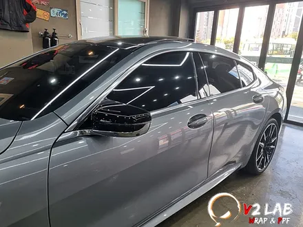 BMW 크롬 죽이기 시공 후기 840i 그란 쿠페 / 부산시 강서구