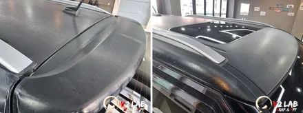 부산 루프스킨 티볼리 제거 후 재시공 후기 / 부산시 강서구