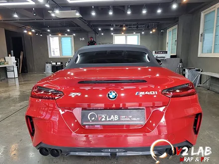 부산 랩핑 BMW Z4 전체 랩핑 후기 / 부산시 강서구