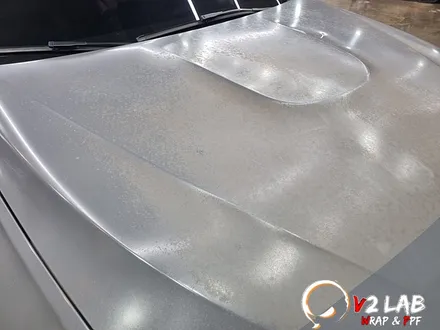 부산 랩핑 제거 BMW 320 M 보닛 재시공 / 부산시 강서구