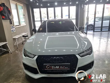 부산 랩핑 드라마틱한 변신 아우디 S7 전체랩핑 / 부산시 강서구