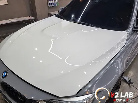 부산 랩핑 제거 BMW 320 M 보닛 재시공 / 부산시 강서구
