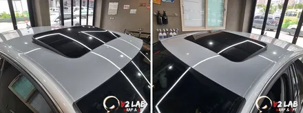 부산 루프스킨 아우디 A6 시공 후기 / 부산시 강서구