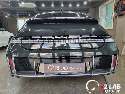 부산 랩핑 아이오닉 6 크롬 죽이기 시공 후기 / 부산시 강서구