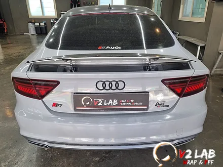 부산 랩핑 드라마틱한 변신 아우디 S7 전체랩핑 / 부산시 강서구