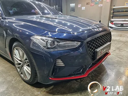 부산 랩핑 제네시스 G70 부분 랩핑 / 부산시 강서구