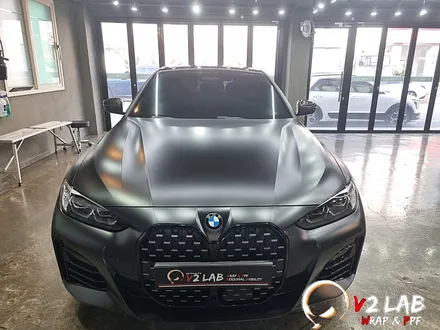 무광 랩핑 BMW 420i 전체 랩핑 시공 후기 / 부산시 강서구