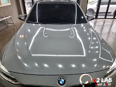 부산 랩핑 제거 BMW 320 M 보닛 재시공 / 부산시 강서구