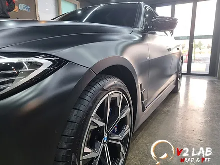 무광 랩핑 BMW 420i 전체 랩핑 시공 후기 / 부산시 강서구