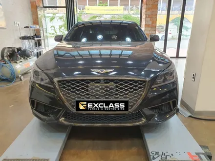제네시스 G80 무빙 엠비언트 LED 라이트 실내 무드등 자동차 튜닝전문점 김해 장유 율하 / 경남 김해