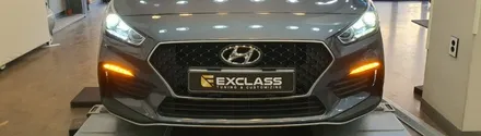 i30 PD 노멀에서 N라인 N Line 프론트 개조 순정옵션 튜닝 / 경남 김해