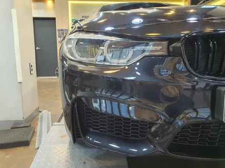 BMW F30 M3룩 컨버젼 신형개조 / 프론트 복선블랙 그릴교체 자동차 튜닝전문점 경남 김해 장유 율하 무계 주촌 / 경남 김해