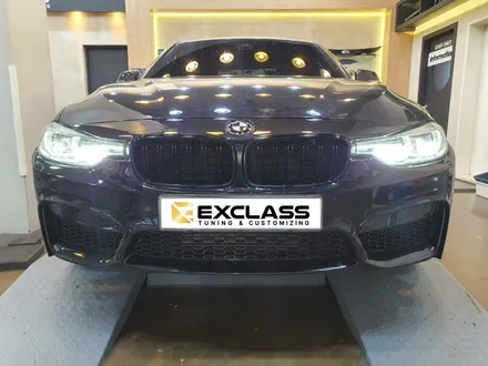 BMW F30 M3룩 컨버젼 신형개조 / 프론트 복선블랙 그릴교체 자동차 튜닝전문점 경남 김해 장유 율하 무계 주촌 / 경남 김해