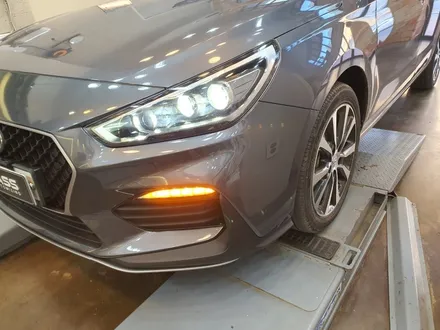 i30 PD 노멀에서 N라인 N Line 프론트 개조 순정옵션 튜닝 / 경남 김해