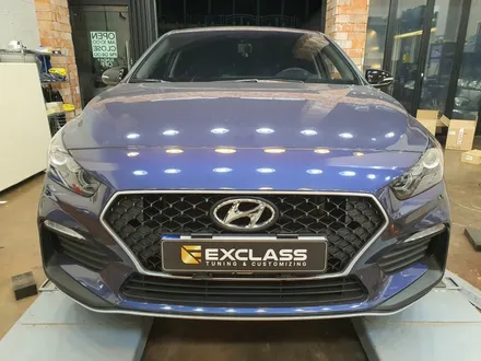 i30 PD N라인 프론트 범퍼 신형개조 & FULL LED 블랙베젤 헤드램프 순정옵션 적용 /사고차량 보험처리로 옵션까지 자동차 튜닝전문점 경남 김해 장유 율하 무계 주촌 / 경남 김해