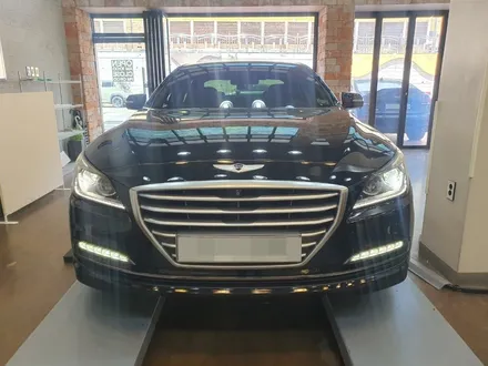 제네시스 G80 DH 4등식 HID LED 전조등 광량업그레이드 시공기 / 경남 김해