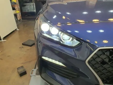 i30 PD N라인 프론트 범퍼 신형개조 & FULL LED 블랙베젤 헤드램프 순정옵션 적용 /사고차량 보험처리로 옵션까지 자동차 튜닝전문점 경남 김해 장유 율하 무계 주촌 / 경남 김해