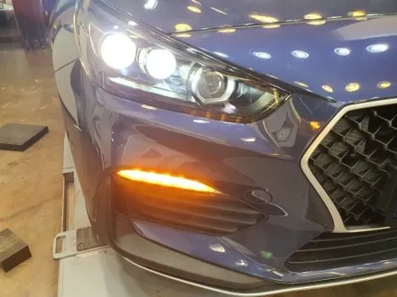 i30 PD N라인 프론트 범퍼 신형개조 & FULL LED 블랙베젤 헤드램프 순정옵션 적용 /사고차량 보험처리로 옵션까지 자동차 튜닝전문점 경남 김해 장유 율하 무계 주촌 / 경남 김해