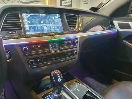 제네시스 G80 무빙 엠비언트 LED 라이트 실내 무드등 자동차 튜닝전문점 김해 장유 율하 / 경남 김해