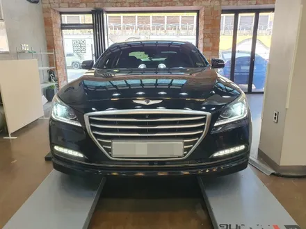 제네시스 G80 DH 4등식 HID LED 전조등 광량업그레이드 시공기 / 경남 김해