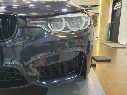 BMW F30 M3룩 컨버젼 신형개조 / 프론트 복선블랙 그릴교체 자동차 튜닝전문점 경남 김해 장유 율하 무계 주촌 / 경남 김해