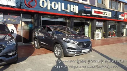 [인천썬팅] 자신있게 추천하는 고성능 썬팅필름! 아이나비 칼트윈 RX - 투싼