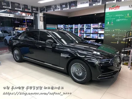 G90과 어울리는 루마 명품썬팅 래티튜드 작업