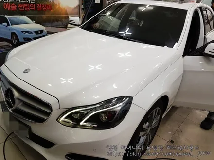 벤츠 E220  루마썬팅 동암점에서 아티젠과 만나다!!