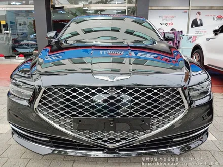 [인천썬팅] 제네시스 G90, 루마 버텍스 900,700 썬팅/아이나비 블랙박스 QXD5000 장착작업