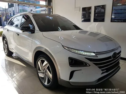 [인천썬팅] 수소전기차 넥쏘 - 아이나비 칼트윈 LX썬팅, 블랙박스 Z5000장착, 도어캐치,엣지 PPF작업.