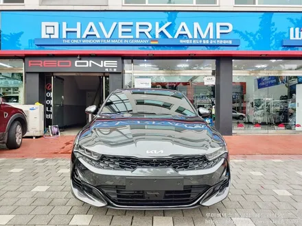 [인천썬팅] 2022 올 뉴 K5 신차패키지 - 루마 버텍스 900/ 700 썬팅, 아이나비 블랙박스 QXD5000, 코일매트, PPF 3종 작업.