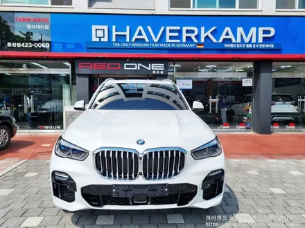 [인천썬팅] BMW X5 신차패키지 - 하버캠프 세라믹본드 썬팅, 블랙박스 QXD5000, 보조배터리 케어셀 CX6A, 아이언가드 유리막코팅, 아이언가드 가죽코팅, PPF 9종작업