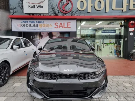 [인천썬팅] The 2022 K5 신차패키지 - 아이나비 칼트윈 RX 썬팅, 아이나비 블랙박스 Z7000, 아이언가드 유리막코팅 작업.