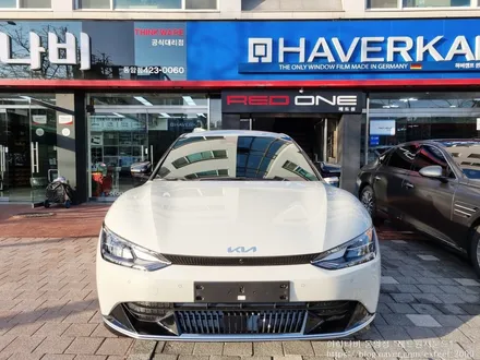 [인천아이나비] The Kia EV6 전기차 아이나비 칼트윈 GR 썬팅 파인뷰 블랙박스 LX7000 장착 작업.