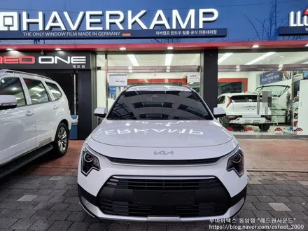[인천루마썬팅] The all new Kia 니로 - 루마 버텍스 300 썬팅 · 아이나비 블랙박스 Z8000 · PPF 3종 작업