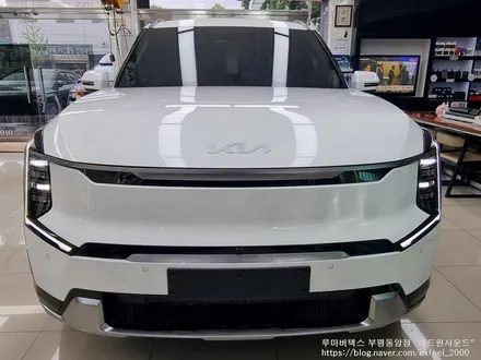 [인천썬팅추천] The Kia EV9 - 루마 버텍스 300 썬팅 · 아이언가드 UE-10 유리막코팅 작업