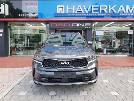 [인천썬팅] The 2023 쏘렌토 MQ4 - 레인보우 VS200/V90 썬팅·아이나비 블랙박스 QXD8000·아이언가드 UE-10 유리막코팅·만도 애프터블로우·PPF 4종 작업
