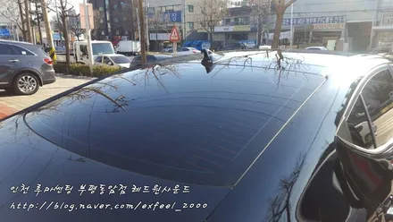 아반떼 루마정품 열차단 아티젠필름 썬팅시공기 ♥ - 루마썬팅 부평동암점