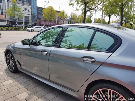 [인천썬팅] BMW 530d, BMW 520d 아이나비 반사필름 재작업