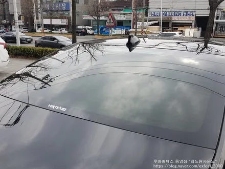[인천썬팅] 2022 제네시스 G90 루마 버텍스 300 썬팅.