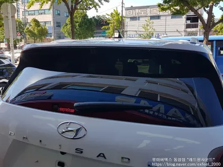 [인천루마썬팅] 더 뉴 팰리세이드 - 루마 버텍스 900 / 700 썬팅 · 아이나비 블랙박스 QXD7000 작업