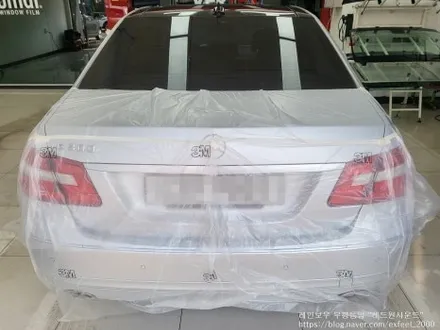 [인천썬팅추천] 메르세데스 벤츠 E300 레인보우 V90 썬팅 재작업