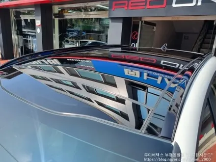 [인천썬팅] THE 2023 스포티지 신차패키지 - 루마 버텍스 900 / 700 썬팅 · 아이나비 블랙박스 QXD8000 · PPF 2종 · 코일매트 작업