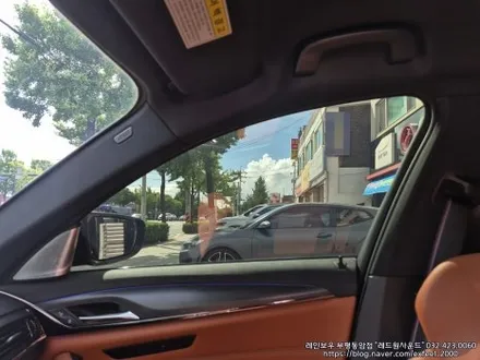 [인천썬팅] BMW M5 - 레인보우 VS200 / V90 썬팅 재작업 · 아이나비 QXD MEGA2 4채널 블랙박스 장착