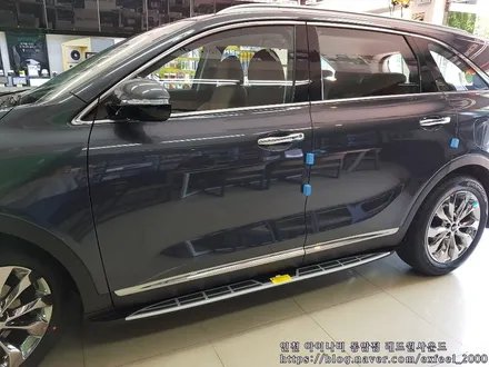 [더 뉴 쏘렌토] 루마썬팅 작업과 순정형 사이드스텝 장착