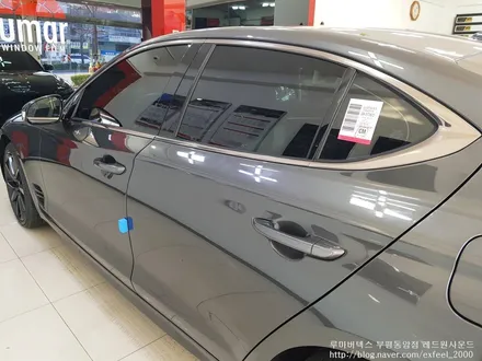 [인천썬팅] 2021 G70, 루마 버텍스700 썬팅작업.