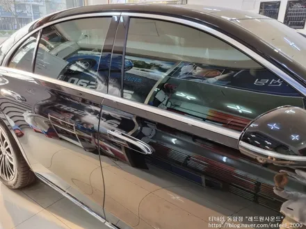 [인천썬팅] 메르세데스 벤츠 S400d 신차패키지 - 티나인 HT 썬팅, 아이언가드 유리막코팅, PPF 6종 작업.