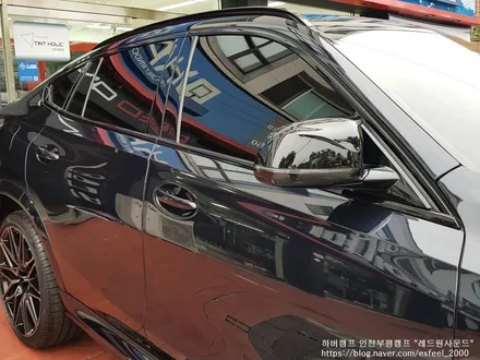 [인천하버캠프] BMW X6 M - 하버캠프 세라믹본드 썬팅 · 아이언가드 IG7 가죽코팅 · PPF 4종 작업
