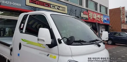 [인천썬팅] 2020 포터2 일렉트릭 썬팅 & 매립 작업
